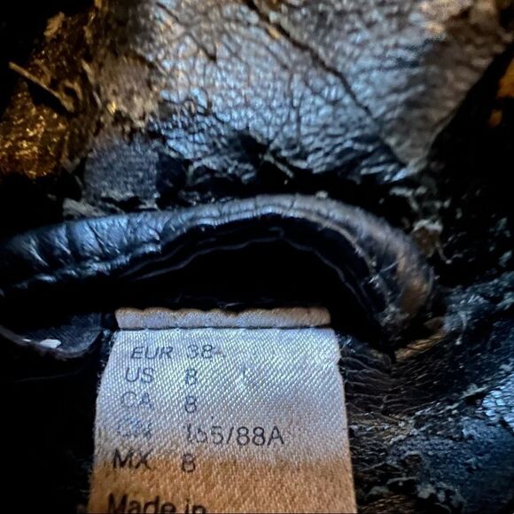 H&M Vintage Leather Jacket  - Picture 7 of 7